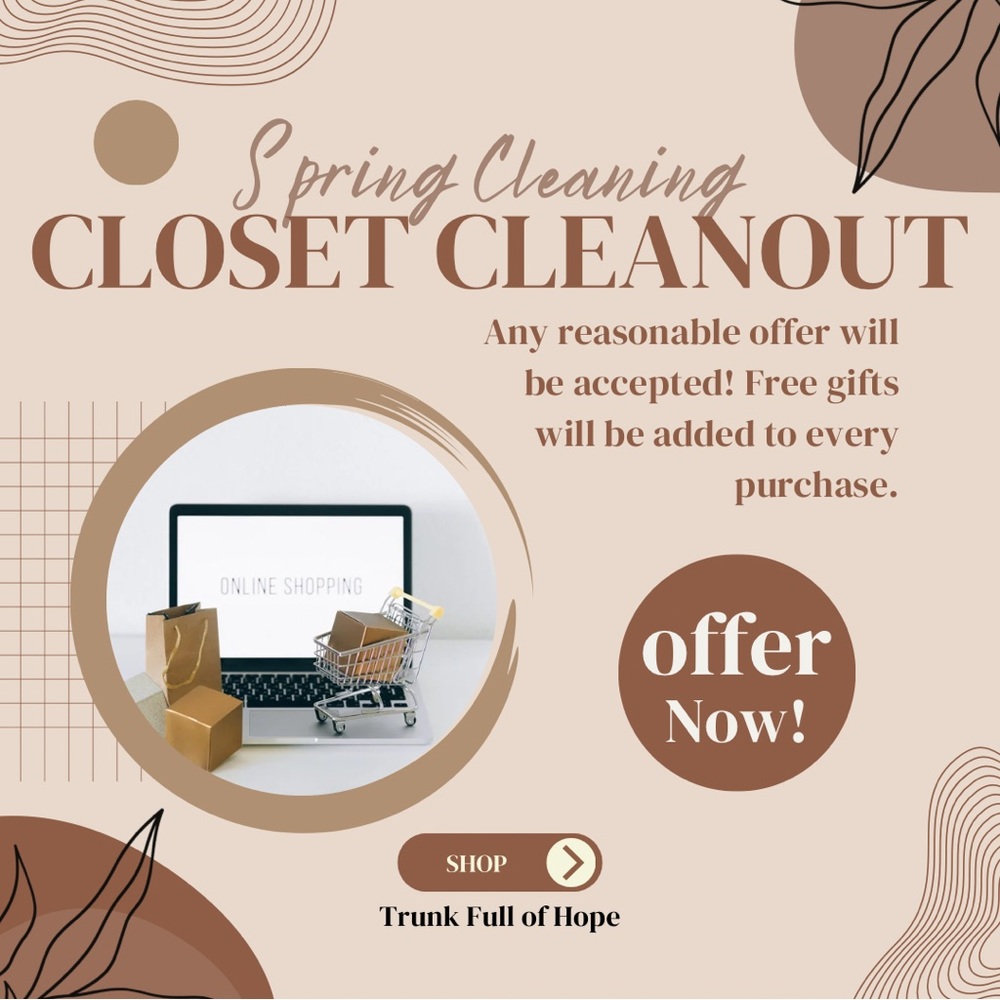 spring sale! EVERYTHING MUST GO